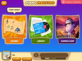 jeu éducatif Piano Maestro
