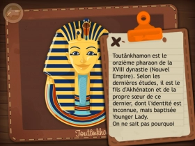 jeu éducatif Archéologue - Egypte Antique