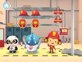 jeu éducatif Dr Panda: Les Pompiers 