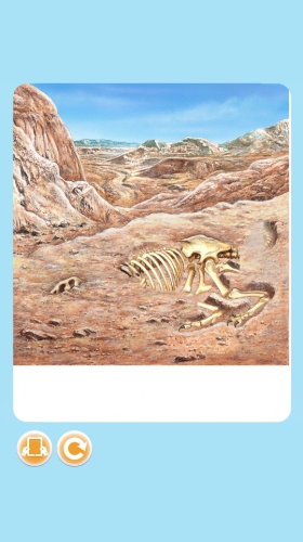 jeu éducatif L'imagerie dinosaures et pràhistoire interactive