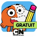 jeu éducatif cartoon network : dessiner