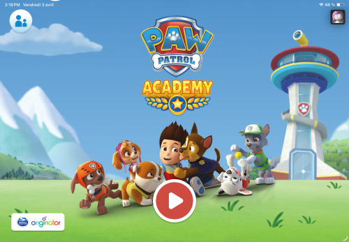 jeu &eacute;ducatif PAW Patrol Academy NETFLIX
