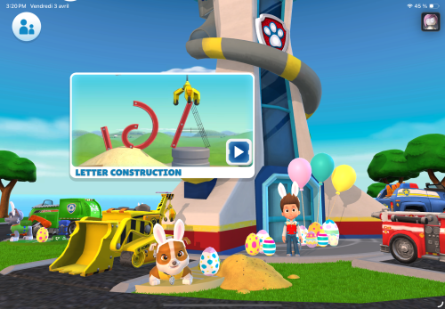 jeu &eacute;ducatif PAW Patrol Academy NETFLIX