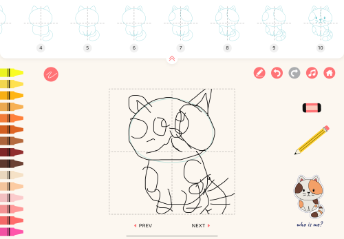 jeu éducatif Easy Draw Animals