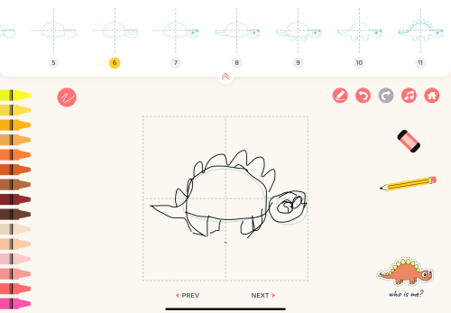 jeu éducatif Easy Draw Animals