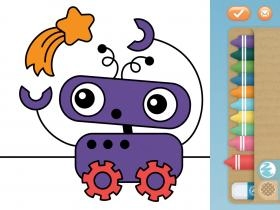 jeu éducatif Toonia Colorbook