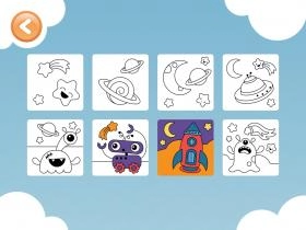 jeu éducatif Toonia Colorbook