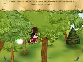 jeu éducatif La petite sorcière à  l'àcole