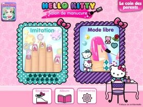 jeu éducatif Salon de manucure Hello Kitty