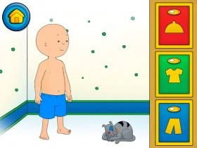 jeu éducatif Bonne nuit Caillou