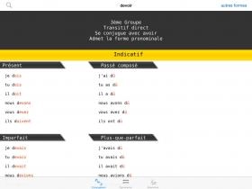 jeu éducatif La conjugaison française L'OBS