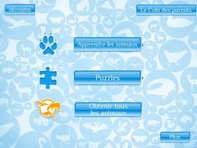 jeu éducatif Animaux du zoo