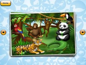 jeu éducatif Animaux du zoo