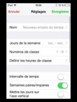 jeu éducatif Emploi du Temps Pratique