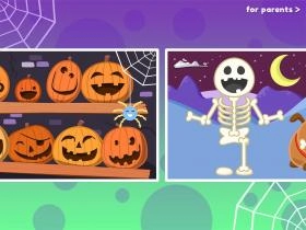 jeu éducatif Wee Halloween Puzzles