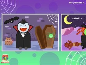 jeu éducatif Wee Halloween Puzzles