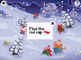 jeu éducatif Actif Jeu Pour Les Enfants Sur Noël Avec le Père Noël et le Renne Rudolph