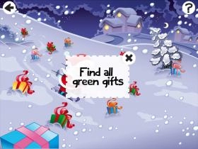 jeu éducatif Actif Jeu Pour Les Enfants Sur Noël Avec le Père Noël et le Renne Rudolph