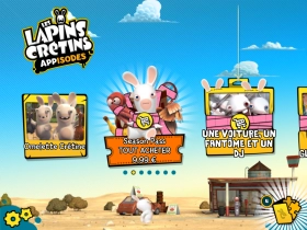 jeu éducatif Les Lapins Crétins Appisodes
