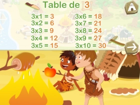 jeu éducatif Révise tes tables de multiplication Lite