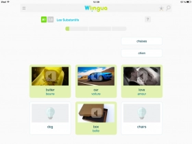 jeu éducatif Apprendre l'anglais avec Wlingua