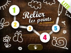 jeu éducatif Relier les points en s'amusant