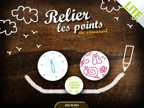 jeu éducatif Relier les points en s'amusant