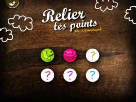 jeu éducatif Relier les points en s'amusant