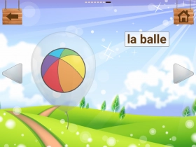 jeu éducatif Le français pour les enfants