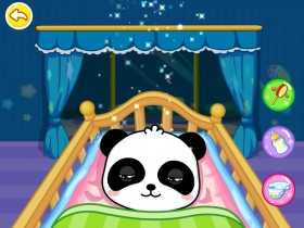 jeu éducatif Babysitter Panda