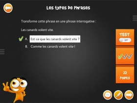 jeu éducatif iTooch Français CM1