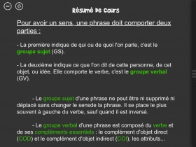 jeu éducatif iTooch Français CM1