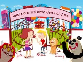 jeu éducatif Jeux Pour Lire Avec Sami et Julie