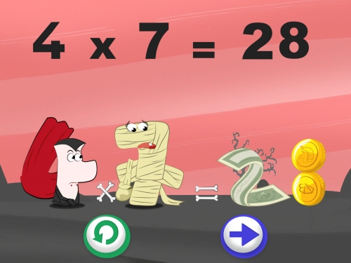 jeu éducatif Mathemagics Multiplication