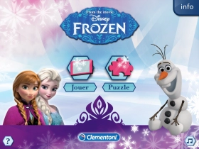 jeu éducatif Puzzle App Frozen