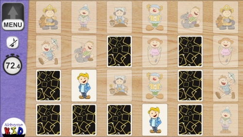 jeu éducatif Memory Gratuit