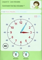 jeu éducatif Apprendre à  lire l'heure