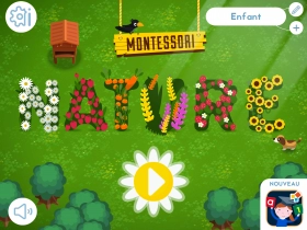 jeu éducatif Montessori Nature