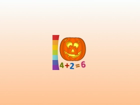 jeu éducatif Coloriages numérotés : Halloween