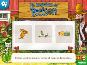 jeu éducatif Inventions de Pettson