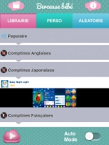 jeu éducatif Berceuse Bébé