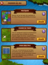 jeu éducatif Geo Avion l'Europe