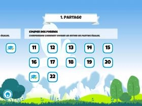 jeu éducatif Slice Fractions