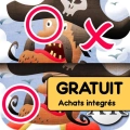 jeu éducatif les différences : pirates