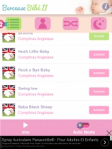 jeu éducatif Berceuse Bébé 2