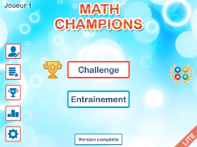 jeu éducatif Math Champions Lite