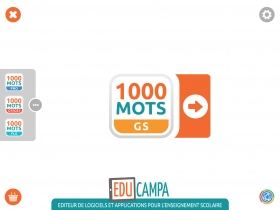 jeu éducatif 1000 mots GS