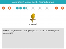 jeu éducatif 1000 mots GS