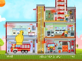 jeu éducatif Ma petite caserne de pompier