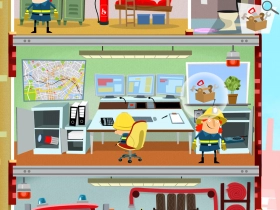 jeu éducatif Ma petite caserne de pompier